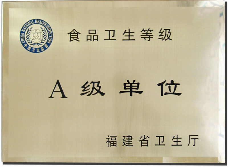 Food Hygiene Class A Unit